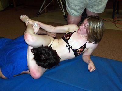 Tabitha brings her opponent down to size