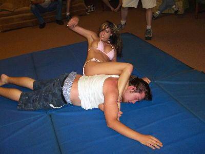 Looks like Droopey is about to get spanked by Sasha!